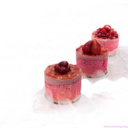 In the Pink Champagne Mousse Cake