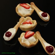 Mother’s Day Shortbread, Edible Serving No Dish Washing!