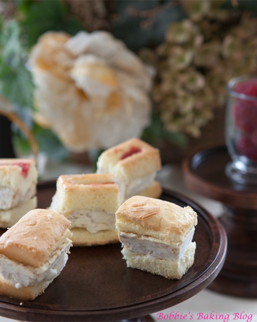 petit four avec pâte feuilletée