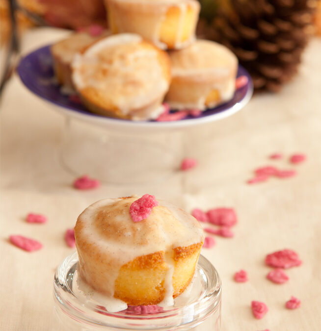 Say I love You with Rose Muffins