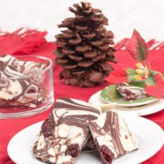 Happy Chanukah Marble Bark