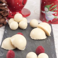 White Truffles with Cassis-Framboise Ganache, Baby Let It Snow