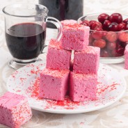 Cassis-Cherry Marshmallows, a New Flavor for a New Year