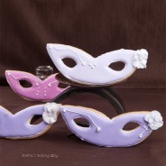 “Masquerade Paper Faces on Parade,” Mask Almond Sugar Cookies