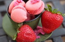 Strawberry-Rose Macarons, A Little Girl’s Favorite Snack