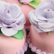 Almond Paste-Strawberry Cake