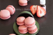Strawberry-Blossom Macaron