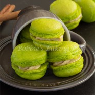 Fleur de Sel Caramel Apple Macarons, The Perfect Halloween Treat