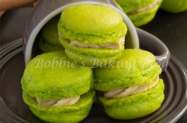 Fleur de Sel Caramel Apple Macarons, The Perfect Halloween Treat