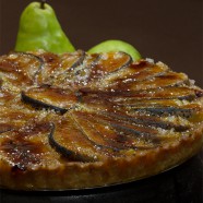 Caramelized Pear Almond Tart