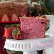 Sweet Strawberry Angel Food Cake