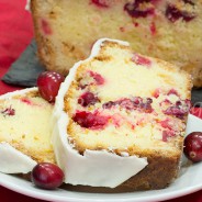 Christmas Cranberry Pound Cake
