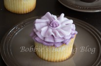 Ruffle Blossom Cupcake