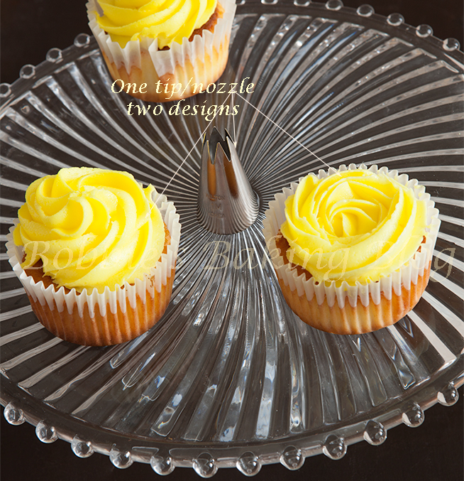 how to pipe buttercream roses tutorial