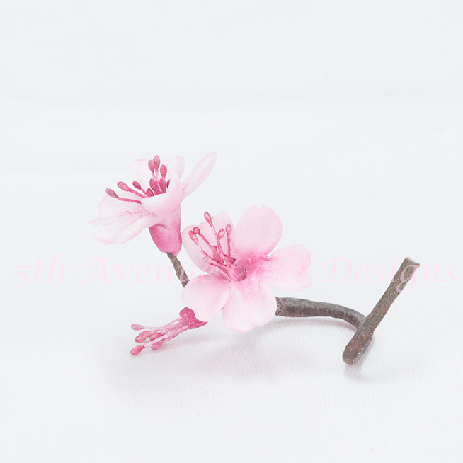 learn how to make gum paste cherry blossom