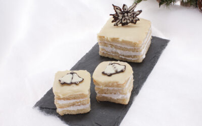 Winter Wonderland of Snowflake Petit Fours