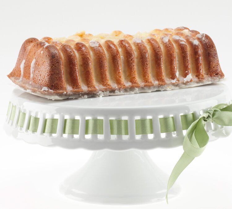 Almond-Ginger Mascarpone Sponge Cake