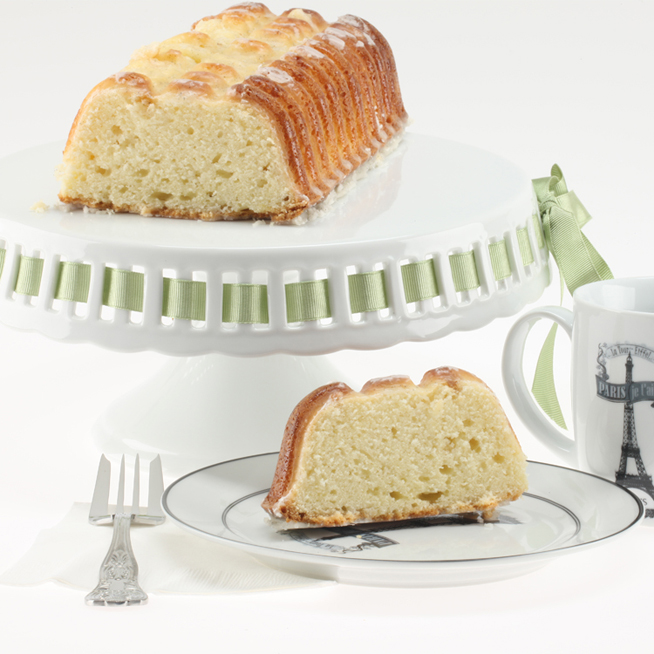 Ordinary Pound Cake Becomes Extra Ordinary with Ginger Liqueur