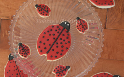 Ladybug Sugar Cookies, For Mother’s Day