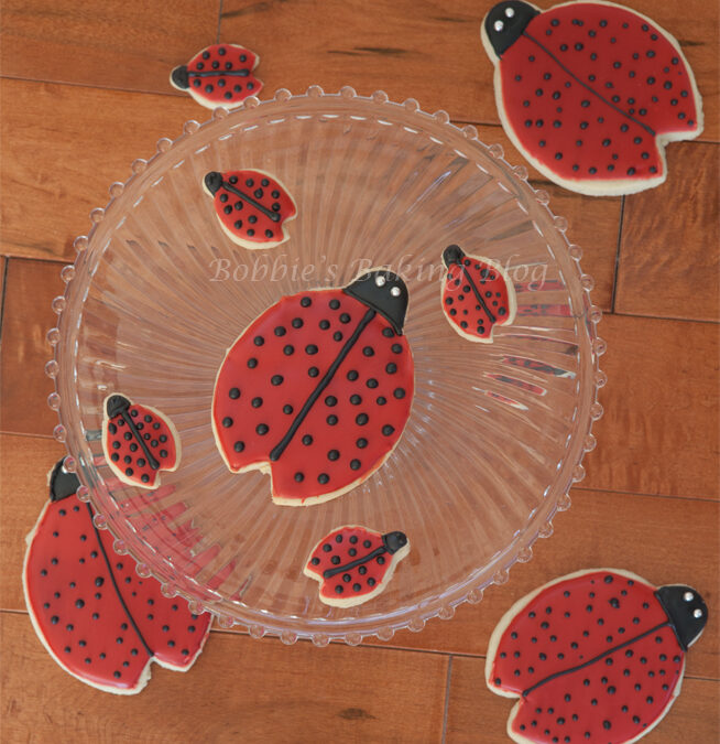 Ladybug Sugar Cookies, For Mother’s Day