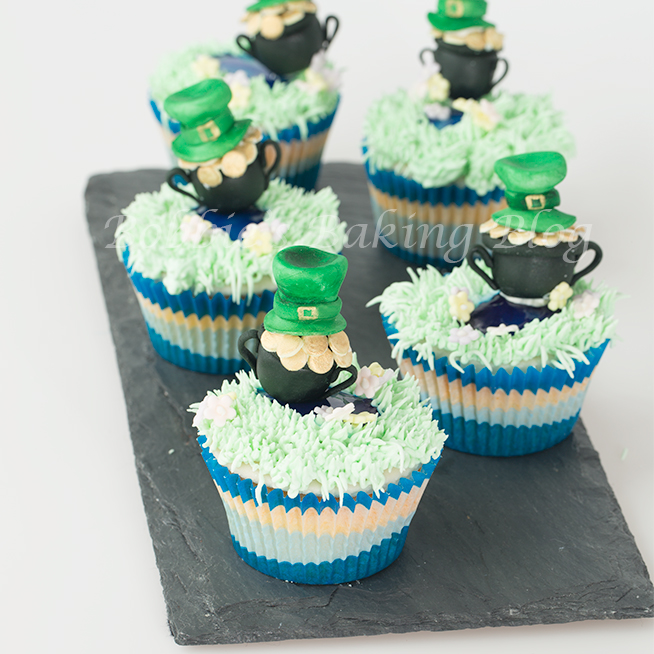 St. patrick day cupcakes