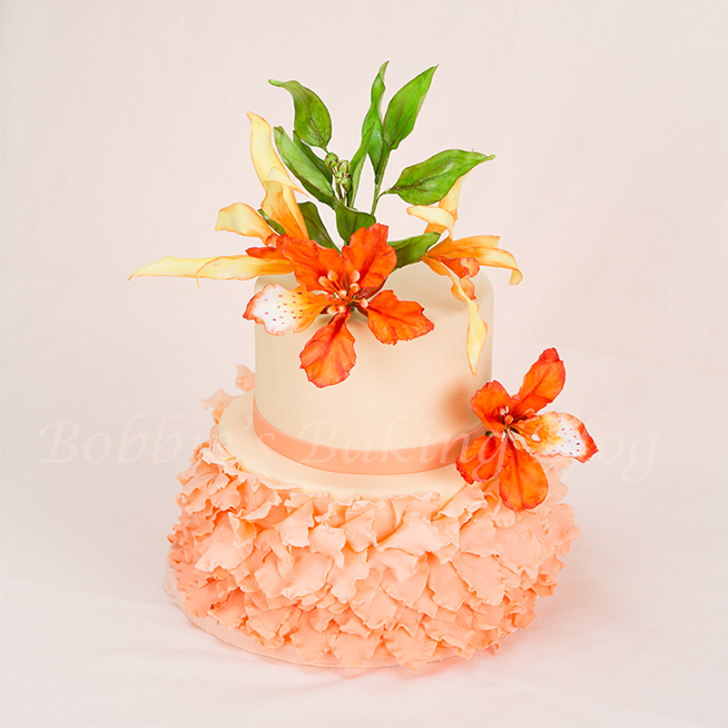 learn art of  sugar paste flowers and petal cake! 