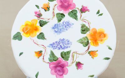 Learn How to Hand Paint Flowers on Fondant