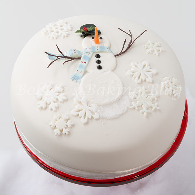DIY Snowman Cake Tutorial