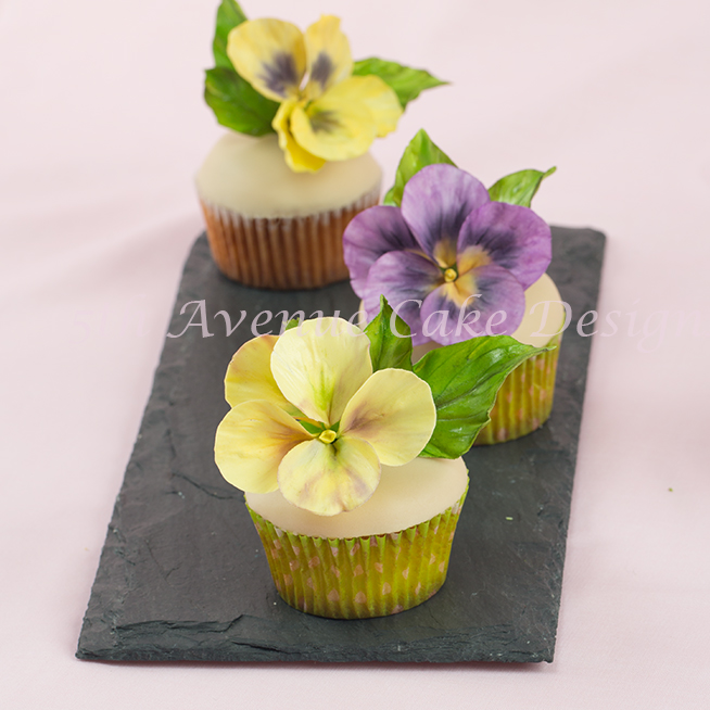 learn how to flower paste pansies