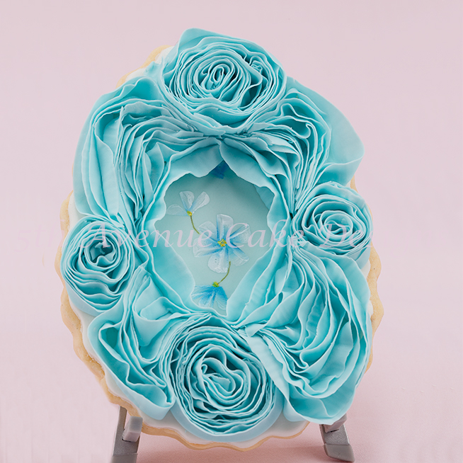 how to paint any flower design on cakes