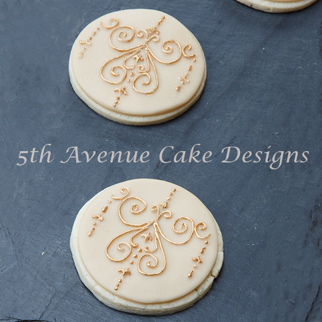 Learn how to pipe royal icing scrolls